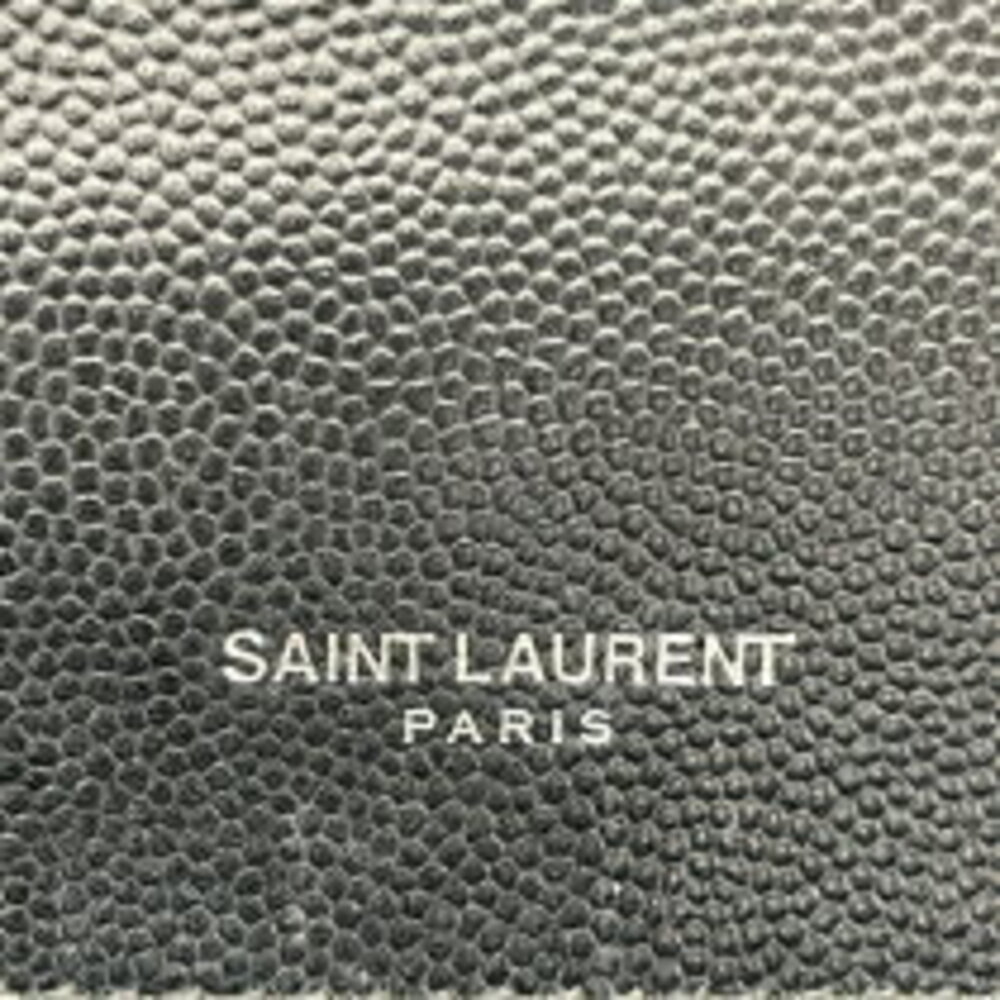 Saint Laurent Chain Caviar Black Bag Sterling Envelope Shoulder - Picture 6 of 11